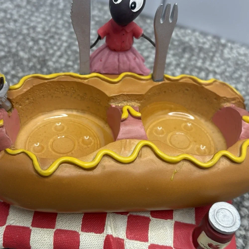 Yankee Candle Ants Picnic Hotdog Double Tart Candle Holder Discontinued